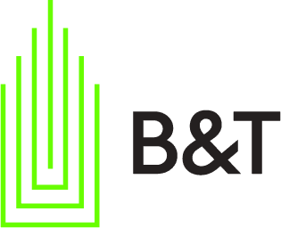B&T Manufacturing Logo Black Text