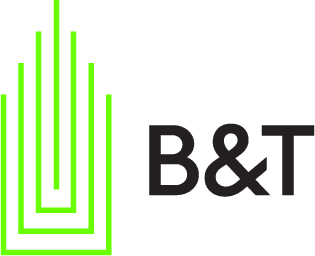 B&T Manufacturing Logo Black Text