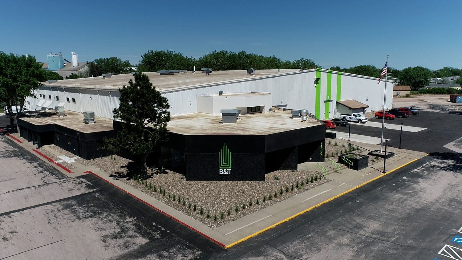 Outside view of B&T Manufacturing
