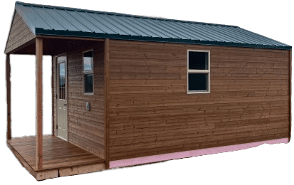 B&T Manufacturing new finished cabin at Campground